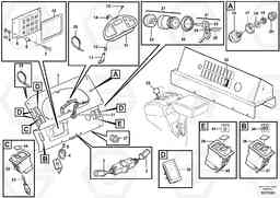 61713 Instrument panel L70E, Volvo Construction Equipment