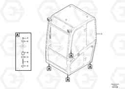 27871 Equipped cabin EC25 TYPE 281, Volvo Construction Equipment