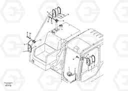 78212 Rear view mirror EC460B, Volvo Construction Equipment