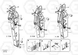 39755 Dipper arm and grease piping with piping seat EC290B SER NO INT 13562- EU & NA 80001-, Volvo Construction Equipment