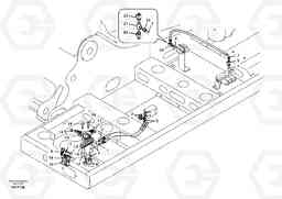 95160 Working hydraulic, adjustable boom for upper EC160B, Volvo Construction Equipment