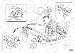64789 Working hydraulic, hammer and shear for upper EC240B SER NO INT 12641- EU & NA 80001-, Volvo Construction Equipment