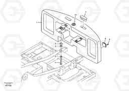 21042 Counterweights EC210B, Volvo Construction Equipment