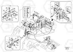 100695 Working hydraulic, hammer and shear for 2nd pump flow EC210B, Volvo Construction Equipment