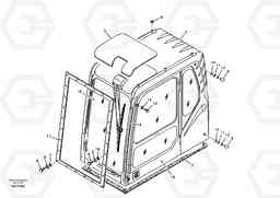 21822 Operator's cab EC210B APPENDIX FORESTRY VERSION, Volvo Construction Equipment