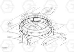 48278 Cover, Swing gear EC290B, Volvo Construction Equipment