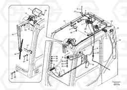36824 Cable harnesses, cab EC330B SER NO INT 10713- EU&NA 80001-, Volvo Construction Equipment