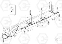 13229 Cable harnesses, rear A25D S/N 13001 -, Volvo Construction Equipment