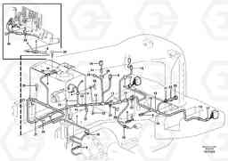 23410 Cable harness, rear L220E SER NO 4003 - 5020, Volvo Construction Equipment