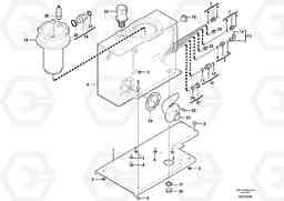 2591 Hydraulic tank EC35 TYPE 283, Volvo Construction Equipment