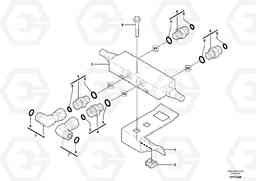 1809 Balancing valve ( offset cylinder ) EC35 TYPE 283, Volvo Construction Equipment