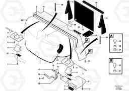 8020 Engine coverage EC35 TYPE 283, Volvo Construction Equipment