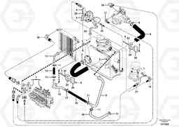 68298 Hydraulic system: feed-and suction line EC45 TYPE 284, Volvo Construction Equipment