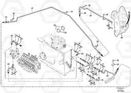 2923 Hydraulic circuit ( snap-action attachment ) EC35 TYPE 283, Volvo Construction Equipment