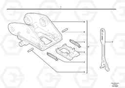 9027 Tool holder / mechanical control ECR38 TYPE 602, Volvo Construction Equipment