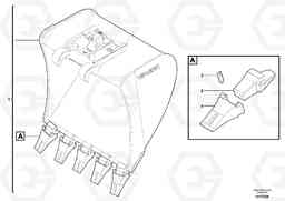 9056 Buckets for Quickfit ECR38 TYPE 602, Volvo Construction Equipment
