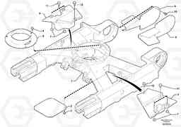 14076 Lower frame EC45 TYPE 284, Volvo Construction Equipment