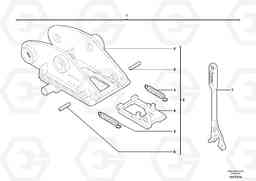 6398 Tool holder / mechanical control EC45 TYPE 284, Volvo Construction Equipment