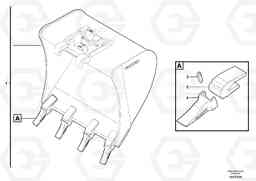 7289 Buckets for Quickfit EC45 TYPE 284, Volvo Construction Equipment