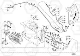 7264 Hydraulic circuit ( snap-action attachment ) EC45 TYPE 284, Volvo Construction Equipment