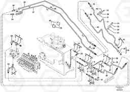 7273 Hyd. circuit (quickfit/double-acting) EC45 TYPE 284, Volvo Construction Equipment