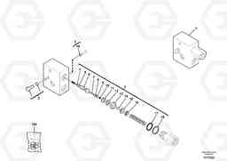 1819 Safety valve ( dipper arm cylinder ) EC35 TYPE 283, Volvo Construction Equipment