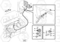 91245 Cable harness, electricaldistrib. unit - engine E-ECU L220E SER NO 4003 - 5020, Volvo Construction Equipment