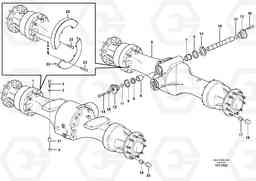 39962 Planet axles with fitting parts L60E, Volvo Construction Equipment