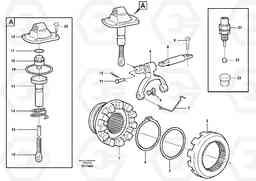 14874 Differential lock L220E SER NO 4003 - 5020, Volvo Construction Equipment