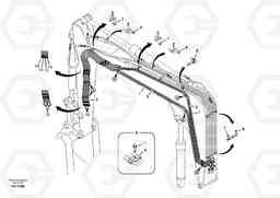 35294 Working hydraulics, grab system on work equipment EC55B, Volvo Construction Equipment