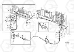 59930 Cable harness: Adjustableflow from hydraulic function 3. L60E, Volvo Construction Equipment