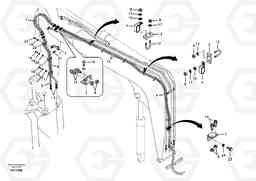 35297 Quikfit hydraulic on attachment. Double - acting EC55B, Volvo Construction Equipment