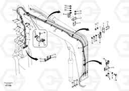 35301 Quikfit hydraulic on attachment. Double - acting EC55B, Volvo Construction Equipment