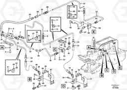 57707 Fire suppression system L180E HIGH-LIFT S/N 5004 - 7398, Volvo Construction Equipment