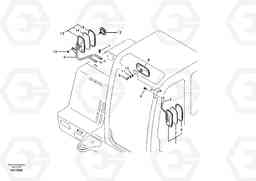 80307 Rear view mirror EW55B, Volvo Construction Equipment