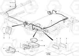 8145 Radio, Cassette, CD Player G900 MODELS S/N 39300 -, Volvo Construction Equipment