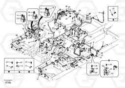 66018 Cable and wire harness, main EC290B, Volvo Construction Equipment