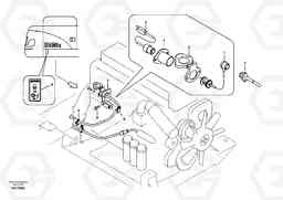 62281 Engine block heater EC360B, Volvo Construction Equipment