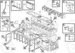 42364 Cable harness, engine EC210B, Volvo Construction Equipment