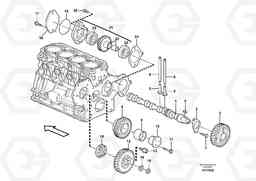 65033 Valve mechanism MC70B S/N 71000 -, Volvo Construction Equipment