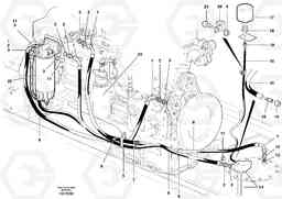 10682 Fuel circuits - D7 G900 MODELS S/N 39300 -, Volvo Construction Equipment