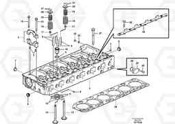 59557 Cylinder head A30D S/N 12001 - S/N 73000 - BRA, Volvo Construction Equipment