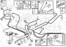 79994 Central lubrication with fitting parts. B1 L90F, Volvo Construction Equipment