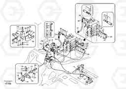 105037 Working hydraulic, hammer and shear for 2nd pump flow EC240B, Volvo Construction Equipment