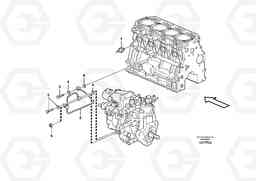 52874 Lubricating oil system MC60B, Volvo Construction Equipment