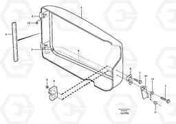 77724 Filter cover L220E SER NO 4003 - 5020, Volvo Construction Equipment