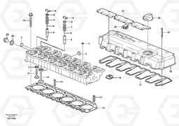 1889 Cylinder head EC240B, Volvo Construction Equipment