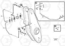82599 Extended lube points for lift arm system L90F, Volvo Construction Equipment