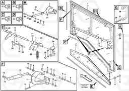 31892 Top plate, side hatches, rear L60E, Volvo Construction Equipment