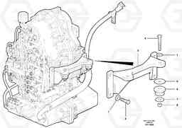 26820 Transmission mounts G900 MODELS S/N 39300 -, Volvo Construction Equipment